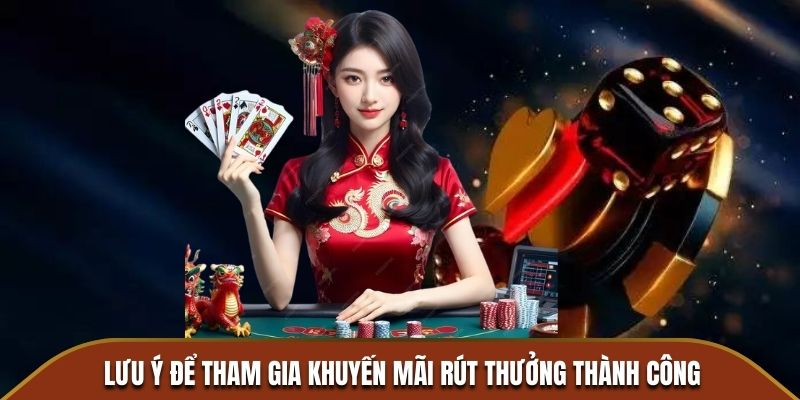 Lưu ý để tham gia khuyến mãi rút thưởng thành công